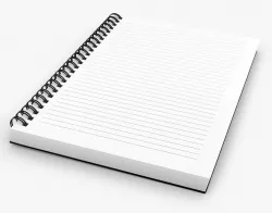 Notebook 001 3D model