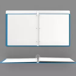 Open pocket binder  3D model