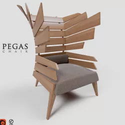 Pegas Chair 3D model