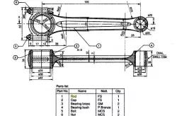 petrol engine connecting rod