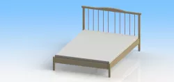 pine bed