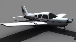 Piper Arrow Low-poly  3D model