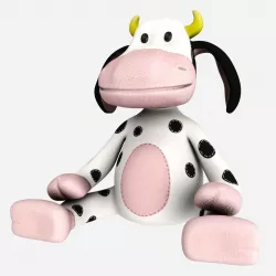 Plush Cow 3D model