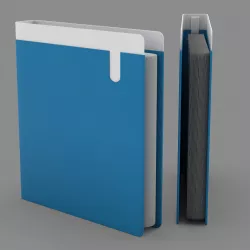 Pocket binder 3D model