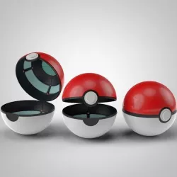 Pokeball RIG 3D model