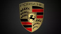 porsche logo 3D model