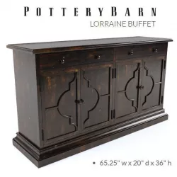 Pottery Barn LORRAINE BUFFET 3D model