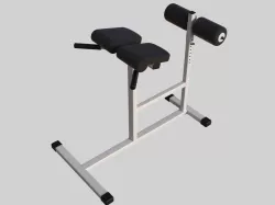 professional bench press 01 3D model