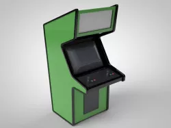 Retro Arcade Game 3D model