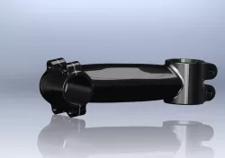 Road bike handlebar stem