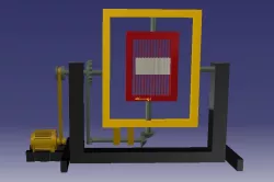 rotational moulding machine