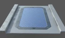 Sci Fi Floor Game Ready Lowpoly Low-poly  3D model