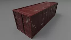 Shipping container 3D model