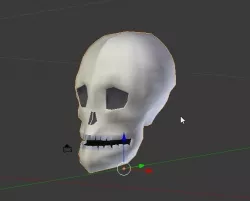 Skull 3D model