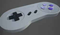 Snes Controller 3D model