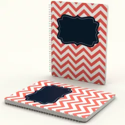 Stripped spiral notebook - closed 3D model