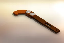 STRIPPIT STYLE TOOLING, SPANNER WRENCH WITH LINKAGE ASSEMBLY