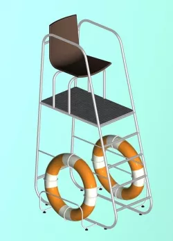 Swimming pool chair