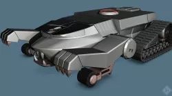 The Thundertank 3D model