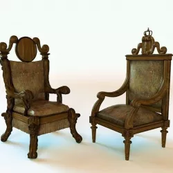 Throne 3D model