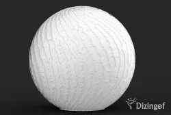 Thumbprint Sphere Lamp Shade by @Dizingof