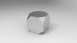 Truncated cube