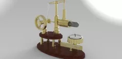 Tumbler Stirling engine