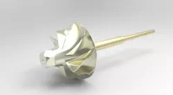 Turbocompresor axle