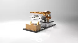 Two Cylinder Flame Eater Engine