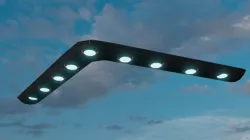 V-Shaped UFO Version 2 3D model