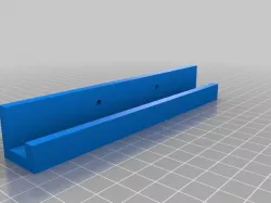 Wall-mounted record hanger