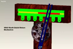 Whit Worth Quick Return Mechanism