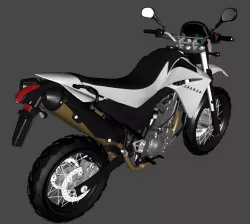 Yamaha XT660R 3D model