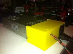 12v Power Supply Cover with standard cord and switch