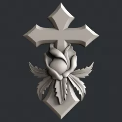 3d STL models for CNC cross rosses 3D model