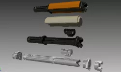 56-А-212 gastube and handguard