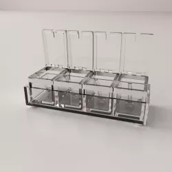 Acryclic Spice Container 3D model