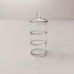 Acrylic Spice Container v2 3D model