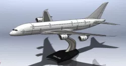 Airbus a390 scale model