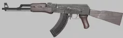 AK 47 GUN Model Low-poly  3D model