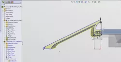 Aluminium Laptop Cooler with one Big Fan