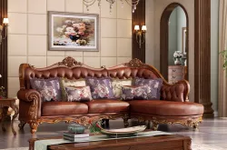 American corner sofa 3D model