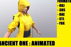 Ancientone Low-poly  3D model