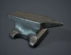 Anvil Low-poly  3D model