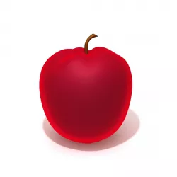 Apple 3D model