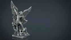 Archangel Michael Low-poly  3D model