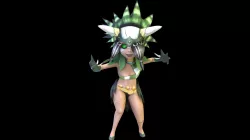 Asset - Character Shaman - Models and Animation Low-poly  3D model