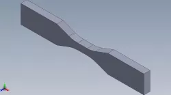 ASTM D638-10 Type V (Micro-Tensile) Tensile Specimen