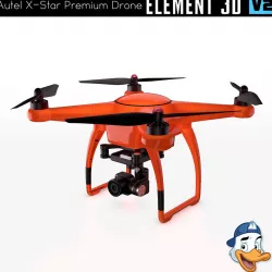 Autel X-Star Premium Drone for Element 3D 3D model