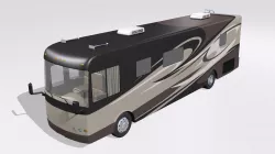 Basic Class A Motorhome 3D model